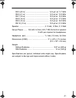 Preview for 21 page of Radio Shack DX-397 Owner'S Manual