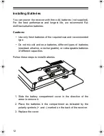 Предварительный просмотр 12 страницы Radio Shack DX-399 Owner'S Manual