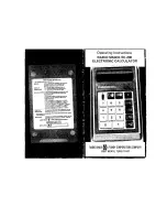 Radio Shack EC-200 Operating Instructions Manual preview