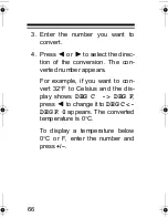 Preview for 66 page of Radio Shack EC-291 Owner'S Manual