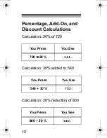 Preview for 12 page of Radio Shack EC-293 Owner'S Manual