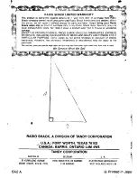 Предварительный просмотр 39 страницы Radio Shack EC-4004 Owner'S Manual