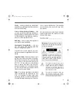 Preview for 3 page of Radio Shack ET-1101 Owner'S Manual