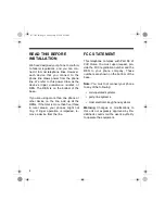 Preview for 4 page of Radio Shack ET-1101 Owner'S Manual