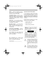 Preview for 3 page of Radio Shack ET-1102 Owner'S Manual