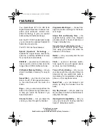 Preview for 2 page of Radio Shack ET-1104 Owner'S Manual