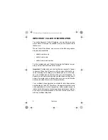 Предварительный просмотр 6 страницы Radio Shack ET-1106 User Manual