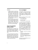 Preview for 4 page of Radio Shack ET-1118 Owner'S Manual