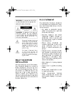 Preview for 3 page of Radio Shack ET-196 Owner'S Manual