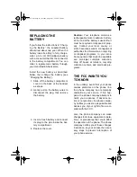 Preview for 19 page of Radio Shack ET-531 Owner'S Manual