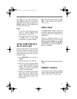 Preview for 11 page of Radio Shack ET-532 Owner'S Manual