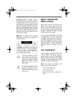 Preview for 3 page of Radio Shack ET-536 Owner'S Manual