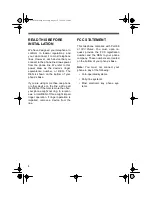 Preview for 4 page of Radio Shack ET-539 Owner'S Manual