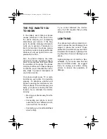 Preview for 21 page of Radio Shack ET-539 Owner'S Manual