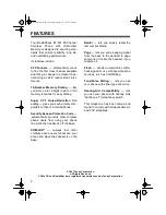 Preview for 2 page of Radio Shack ET-551 Owner'S Manual