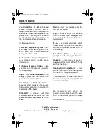 Preview for 2 page of Radio Shack ET-596 Owner'S Manual