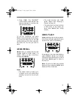 Предварительный просмотр 17 страницы Radio Shack ET-596 Owner'S Manual