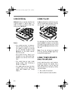 Preview for 20 page of Radio Shack ET-598 Owner'S Manual