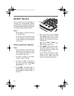 Preview for 22 page of Radio Shack ET-598 Owner'S Manual