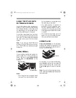 Preview for 21 page of Radio Shack ET-685 Owner'S Manual