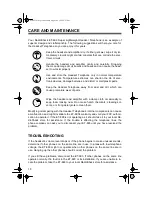 Preview for 10 page of Radio Shack ET-893 Owner'S Manual