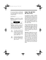 Preview for 3 page of Radio Shack ET-905 Owner'S Manual