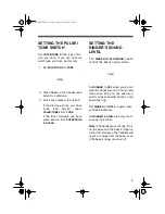 Предварительный просмотр 9 страницы Radio Shack ET-905 Owner'S Manual