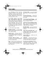 Preview for 2 page of Radio Shack ET-929 Owner'S Manual