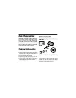 Preview for 2 page of Radio Shack FLATFOTO B-020405 Owner'S Manual