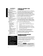 Preview for 2 page of Radio Shack Go Vision 16-3255 Owner'S Manual