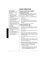 Preview for 10 page of Radio Shack Go Vision 16-3255 Owner'S Manual