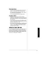 Предварительный просмотр 27 страницы Radio Shack Go Vision 16-3255 Owner'S Manual