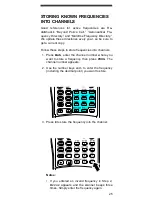 Предварительный просмотр 25 страницы Radio Shack HANDHELD TRUNKING 20-521 Owner'S Manual