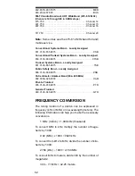 Preview for 62 page of Radio Shack HANDHELD TRUNKING 20-521 Owner'S Manual