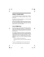 Предварительный просмотр 4 страницы Radio Shack HTX-10 Owner'S Manual