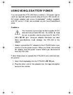 Preview for 12 page of Radio Shack HTX-200 Owner'S Manual