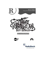 Preview for 1 page of Radio Shack Jimmy Neutron boy genius ultra orb Owner'S Manual