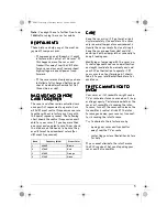 Preview for 5 page of Radio Shack Lightning Owenrs Manual