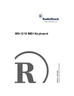 Предварительный просмотр 1 страницы Radio Shack MD-1210 Owner'S Manual