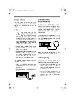 Preview for 8 page of Radio Shack MD-1600 Owner'S Manual