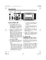 Preview for 10 page of Radio Shack MD-1600 Owner'S Manual