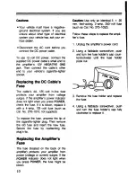 Предварительный просмотр 10 страницы Radio Shack MPA 31 Owner'S Manual