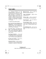 Предварительный просмотр 2 страницы Radio Shack MPS-50 Owner'S Manual