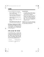 Предварительный просмотр 6 страницы Radio Shack MPS-50 Owner'S Manual