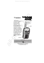 Radio Shack NWR-SAME Weatheradio Owner'S Manual предпросмотр