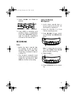 Предварительный просмотр 9 страницы Radio Shack Optimus 14-1116 Owner'S Manual