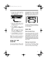 Предварительный просмотр 11 страницы Radio Shack Optimus 14-1116 Owner'S Manual