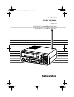 Preview for 1 page of Radio Shack PRO-2040 Owner'S Manual