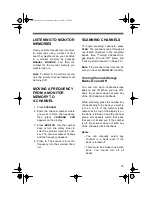 Preview for 23 page of Radio Shack Pro-2045 Owner'S Manual