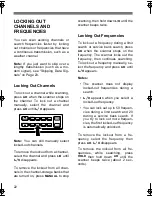 Preview for 22 page of Radio Shack PRO-2050 Owner'S Manual